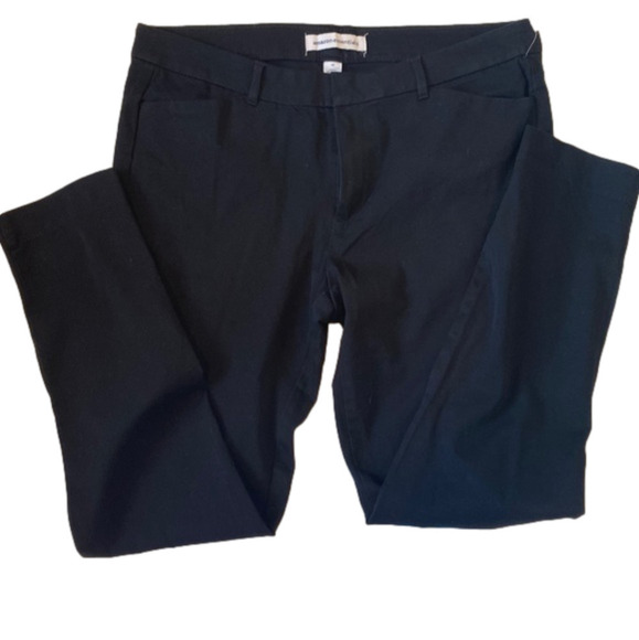 Amazon Essentials Women's Woven Pants NWT Size 14 Black - Picture 1 of 6
